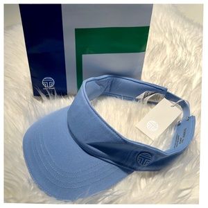 Tory Burch Accessories - TORY SPORT Blue Canvas Adjustable Sun Visor NWT Tory Burch Accessories - TORY SPORT Blue Canvas Adjustable Sun Visor NWT